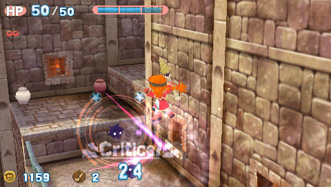 Pantallazo de Gurumin: A Monstrous Adventure (Japonés) para PSP