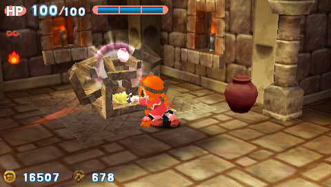 Pantallazo de Gurumin: A Monstrous Adventure (Japonés) para PSP