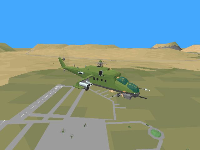 Pantallazo de HIND: The Russian Combat Helicopter Simulation para PC