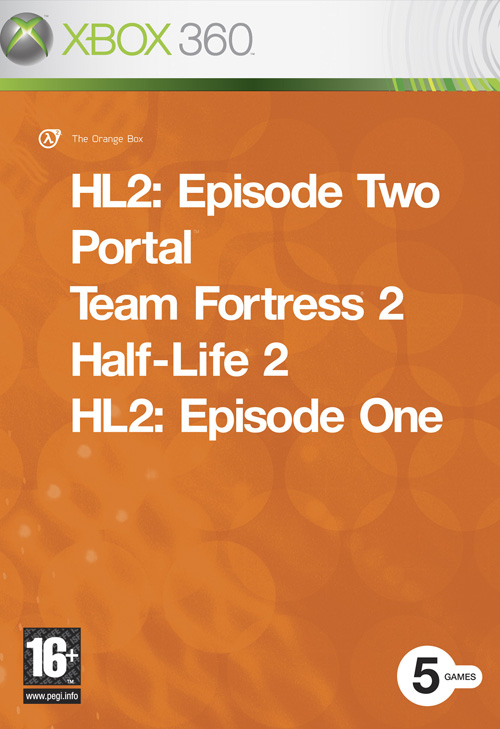 Caratula de Half-Life 2: Orange Box para Xbox 360