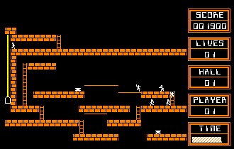 Pantallazo de Halls Of Gold: Les Mines Du Roi Aquantus para Amstrad CPC