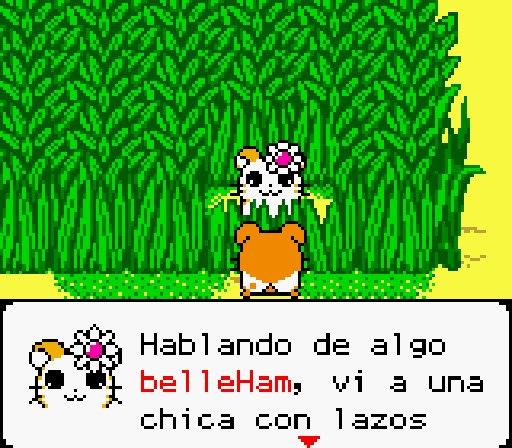 Pantallazo de Hamtaro: Ham-Hams Unite! para Game Boy Color