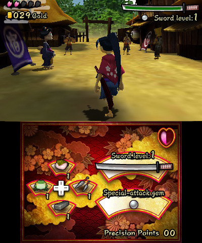 Pantallazo de Hana Samurai: Art of the Sword para Nintendo 3DS