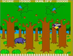 Pantallazo de Hang On & Safari Hunt para Sega Master System
