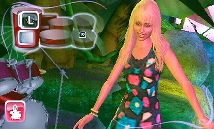 Pantallazo de Hannah Montana: Rock Out The Show para PSP