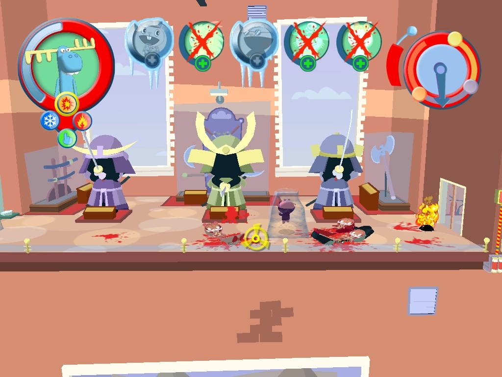 Pantallazo de Happy Tree Friends: False Alarm para Xbox 360