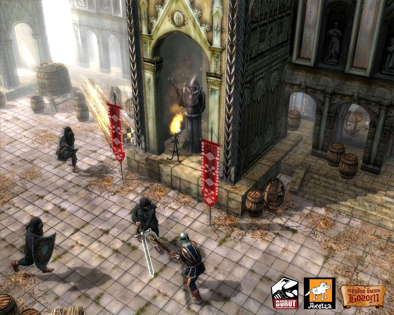 Pantallazo de Hard to be a God para PC