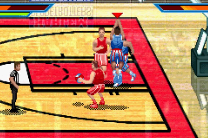 Pantallazo de Harlem Globetrotters World Tour para Game Boy Advance