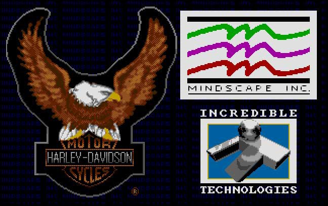 Pantallazo de Harley-Davidson: The Road to Sturgis para Atari ST