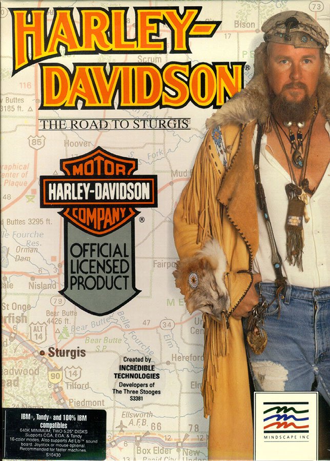 Caratula de Harley-Davidson: The Road to Sturgis para PC