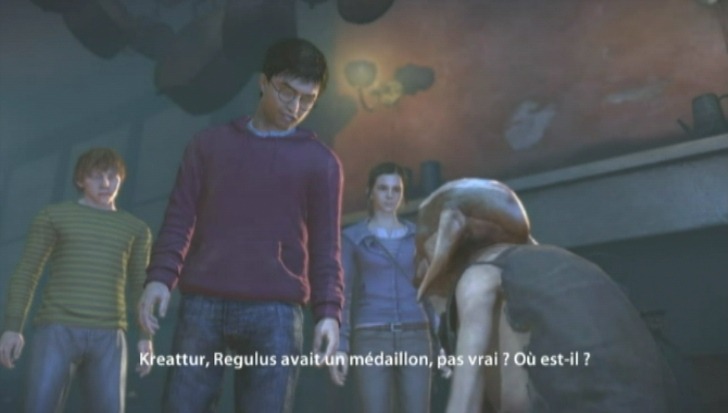 Pantallazo de Harry Potter Y Las Reliquias De La Muerte 1 para Wii