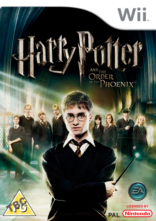 Caratula de Harry Potter y La Orden del Fénix para Wii