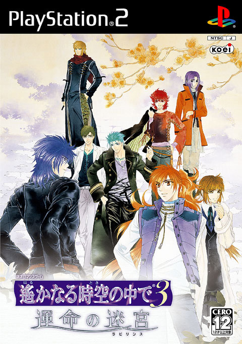 Caratula de Harukanaru Jikuu No Kade 3 Unmei No Meikyuu (Japonés) para PlayStation 2