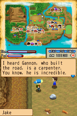 Pantallazo de Harvest Moon: Island of Happiness para Nintendo DS