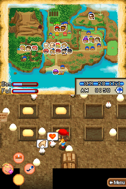 Pantallazo de Harvest Moon: Island of Happiness para Nintendo DS