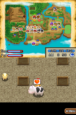 Pantallazo de Harvest Moon: Island of Happiness para Nintendo DS