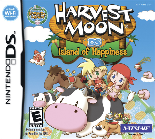 Caratula de Harvest Moon: Island of Happiness para Nintendo DS
