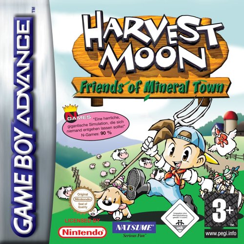 Caratula de Harvest Moon: More Friends of Mineral Town para Game Boy Advance