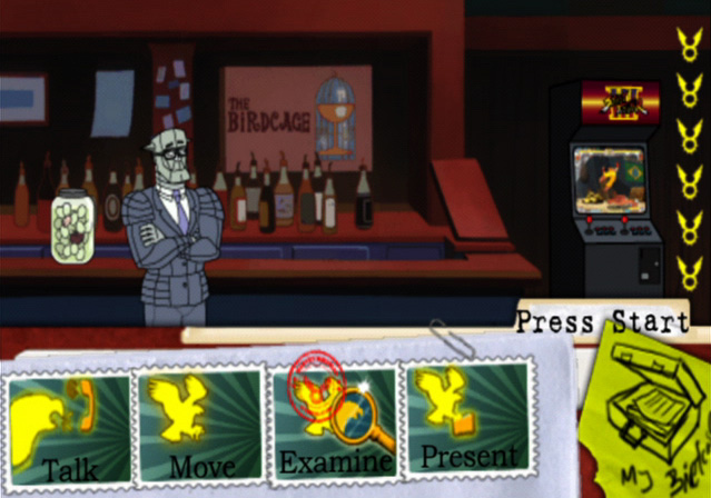 Pantallazo de Harvey Birdman: Attorney at Law para PlayStation 2