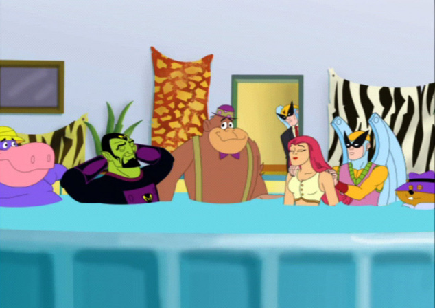 Pantallazo de Harvey Birdman: Attorney at Law para PlayStation 2