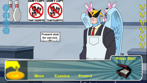 Pantallazo de Harvey Birdman: Attorney at Law para PSP