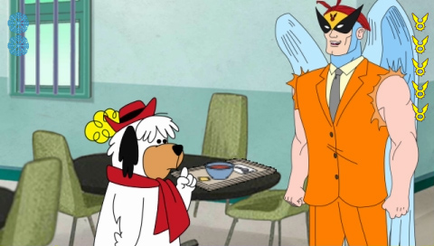 Pantallazo de Harvey Birdman: Attorney at Law para PSP