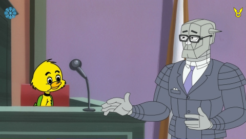 Pantallazo de Harvey Birdman: Attorney at Law para PSP