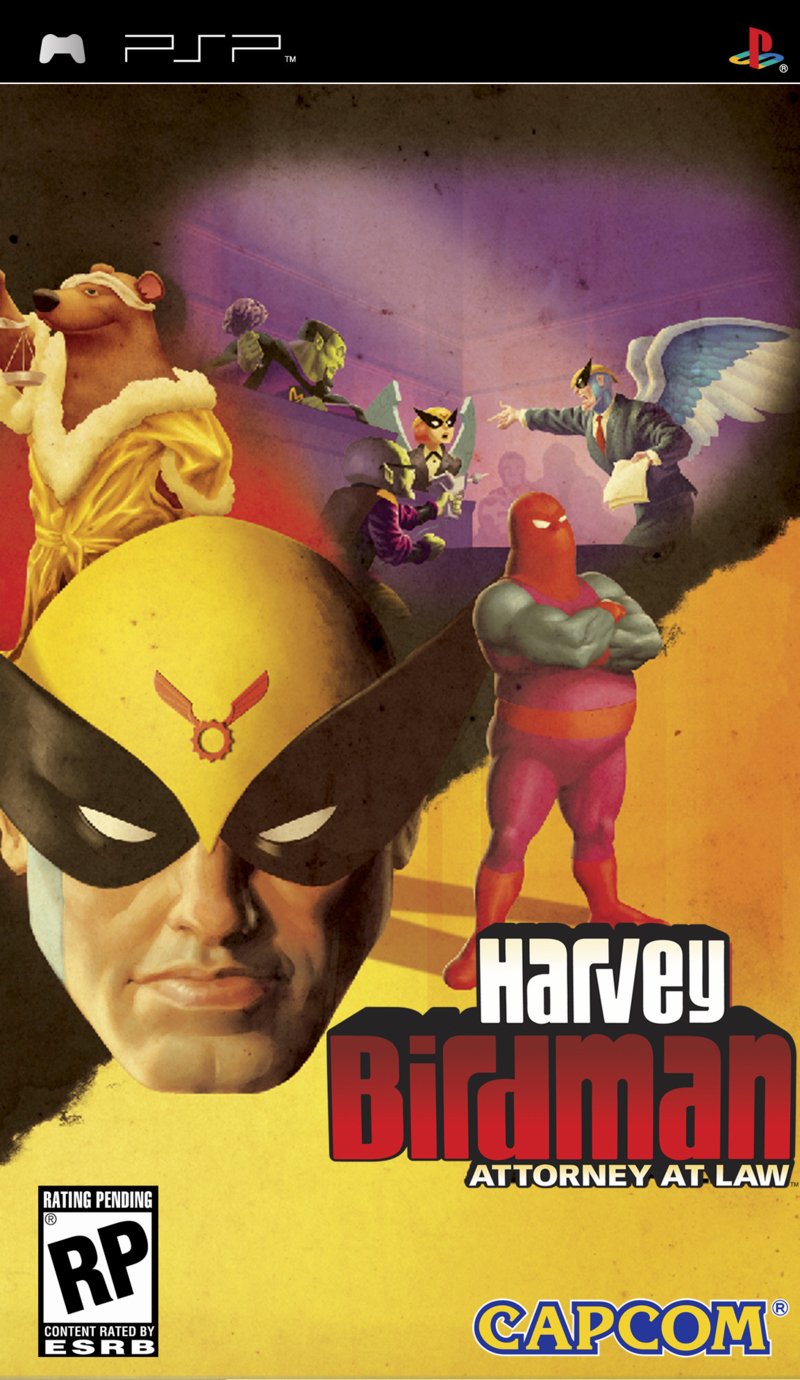 Caratula de Harvey Birdman: Attorney at Law para PSP