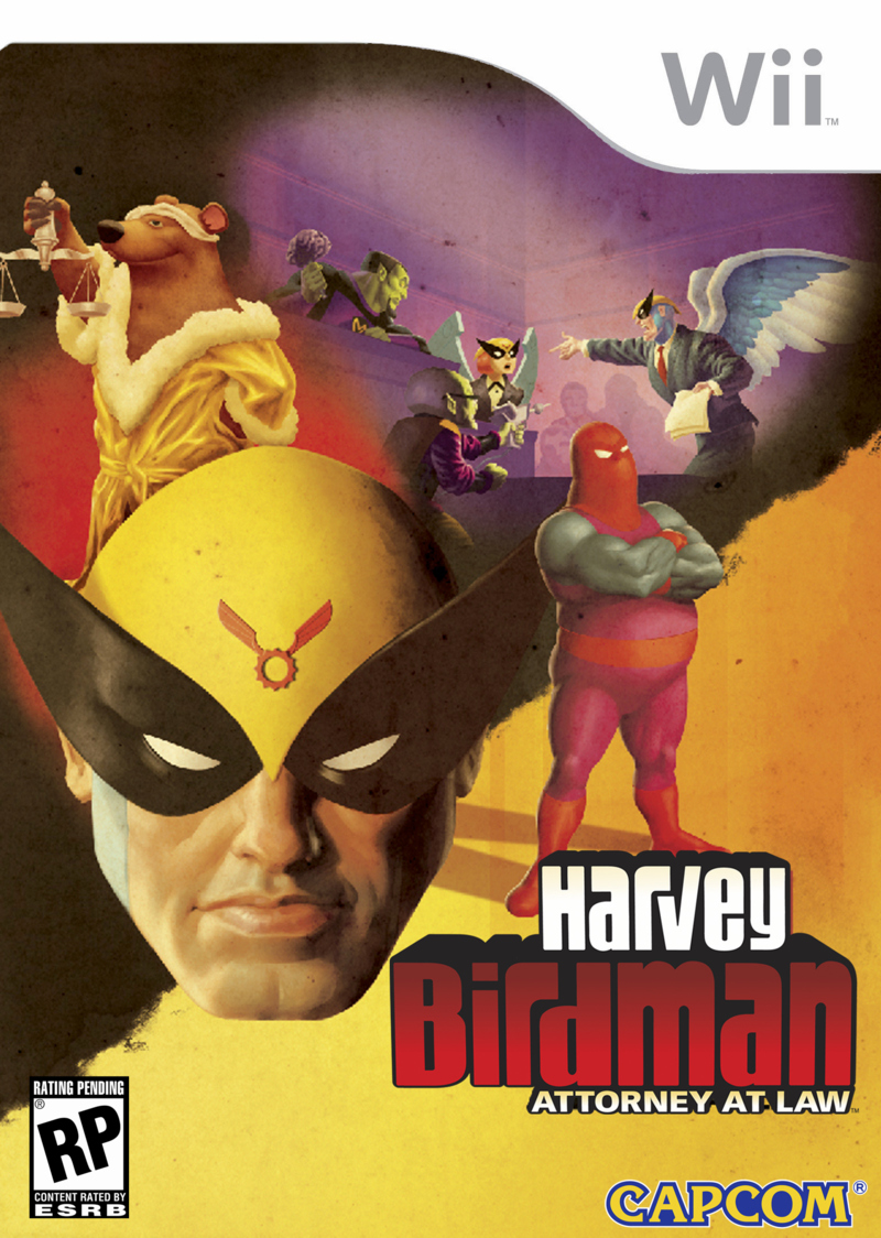 Caratula de Harvey Birdman: Attorney at Law para Wii