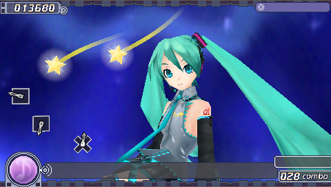 Pantallazo de Hatsune Miku - Project Diva para PSP