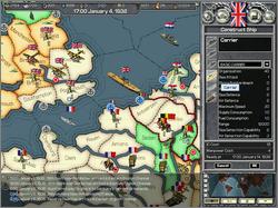 Pantallazo de Hearts of Iron: Platinum para PC