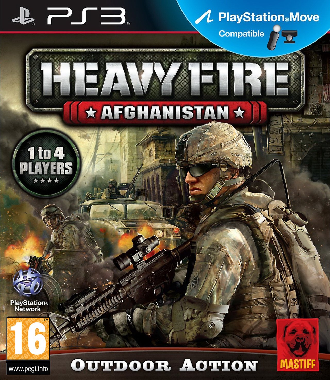 Caratula de Heavy Fire: Afghanistan para PlayStation 3