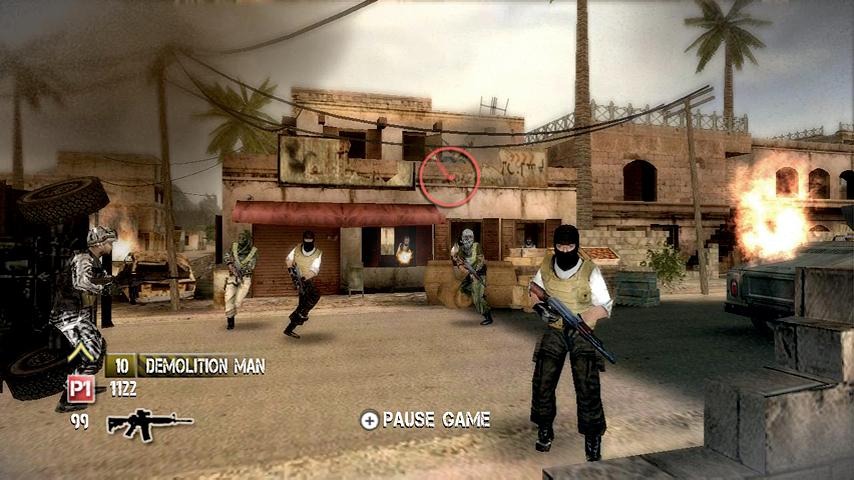 Pantallazo de Heavy Fire: Special Operations (Wii Ware) para Wii