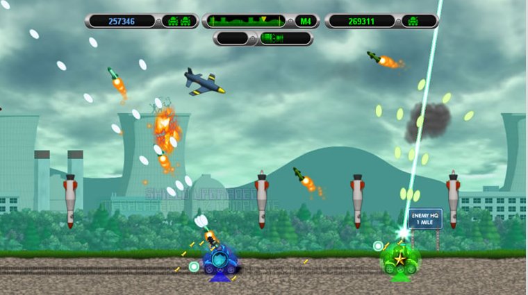Pantallazo de Heavy Weapon: Atomic Tank (Xbox Live Arcade) para Xbox 360