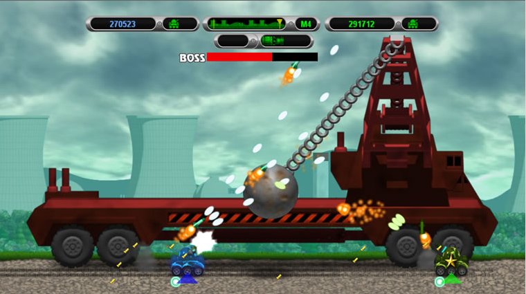 Pantallazo de Heavy Weapon: Atomic Tank (Xbox Live Arcade) para Xbox 360