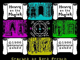 Pantallazo de Heavy on the Magick para Spectrum