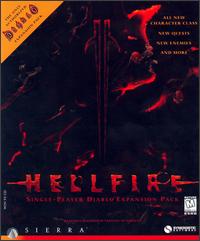Caratula de Hellfire: Diablo Expansion Pack para PC