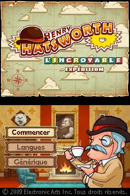 Pantallazo de Henry Hatsworth en la aventura Rompecabezas para Nintendo DS