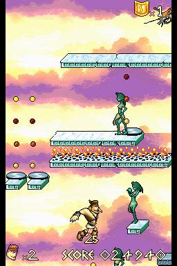 Pantallazo de Heracles: Battle With The Gods para Nintendo DS
