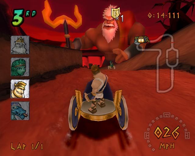Pantallazo de Heracles Chariot Racing (Wii Ware) para Wii