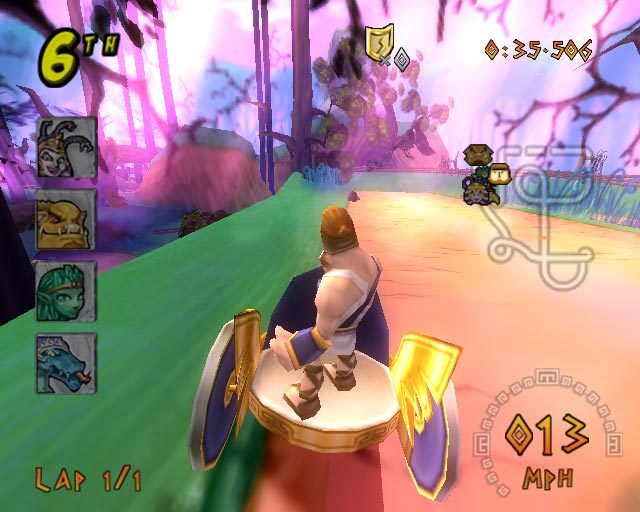 Pantallazo de Heracles Chariot Racing (Wii Ware) para Wii