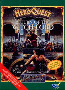Caratula de Hero Quest: Return of the Witch Lord para Spectrum