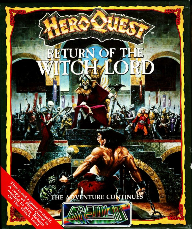 Caratula de HeroQuest: Return of the Witch Lord para Atari ST
