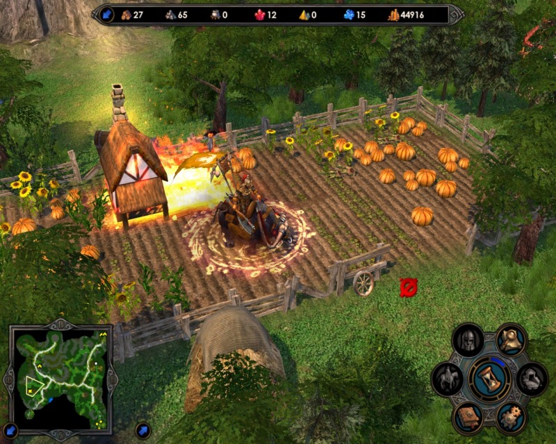 Pantallazo de Heroes of Might & Magic 5: Tribes of the East para PC