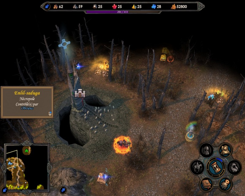 Pantallazo de Heroes of Might & Magic 5: Tribes of the East para PC