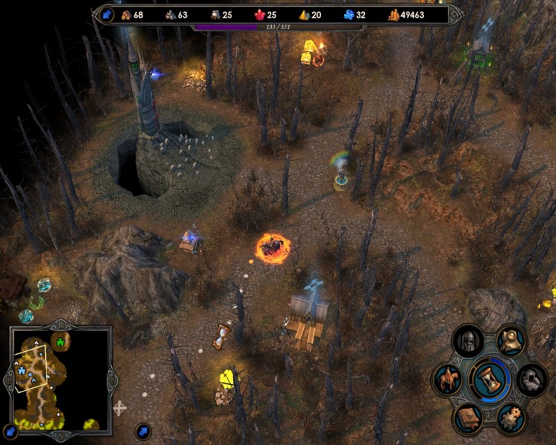 Pantallazo de Heroes of Might & Magic 5: Tribes of the East para PC