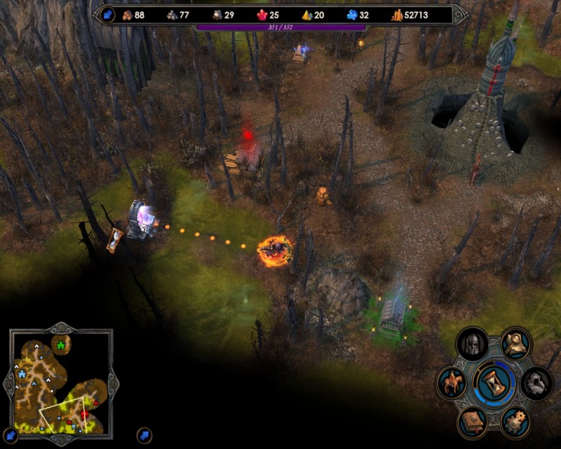 Pantallazo de Heroes of Might & Magic 5: Tribes of the East para PC