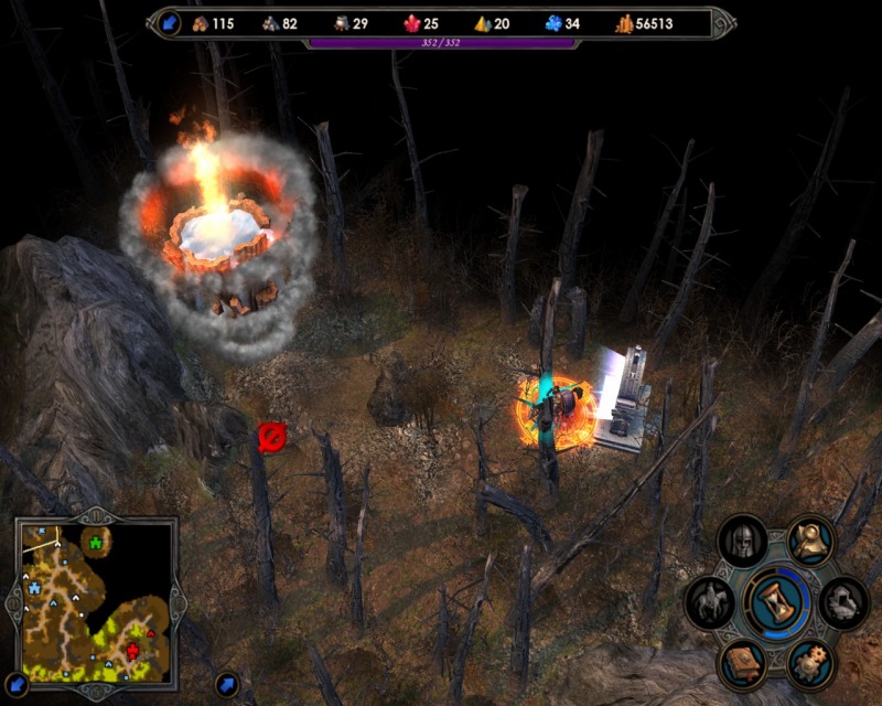 Pantallazo de Heroes of Might & Magic 5: Tribes of the East para PC