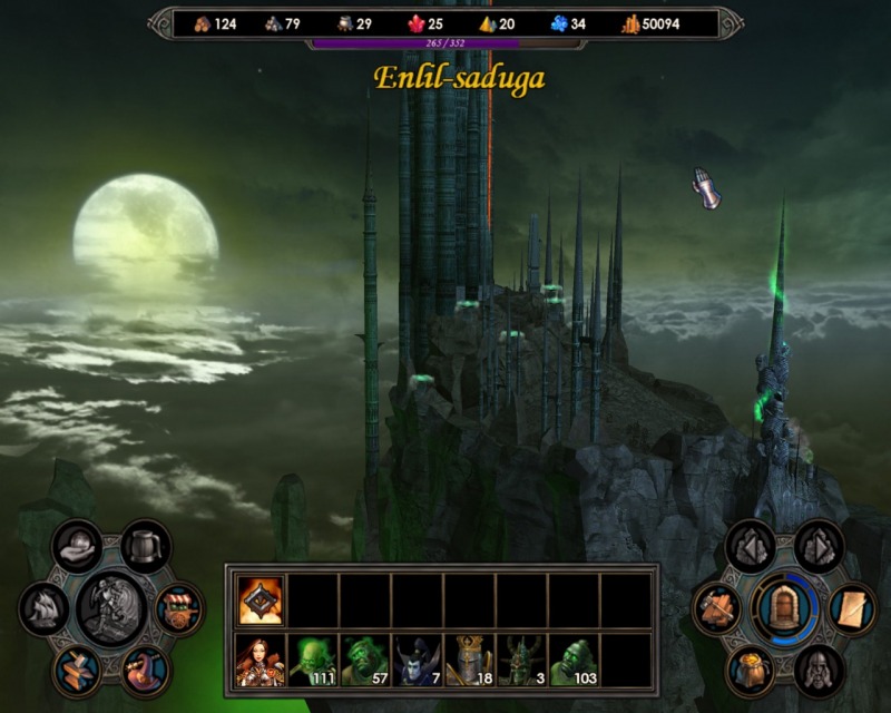 Pantallazo de Heroes of Might & Magic 5: Tribes of the East para PC