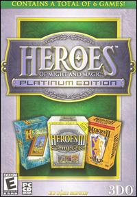 Caratula de Heroes of Might and Magic: Platinum Edition para PC